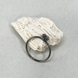Flora Ring - Oxideret sølv
