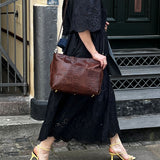 Tara Tote S - D105 Brown Croco