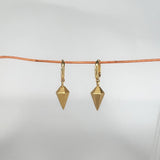 Rose Diamant Ørering - Guldbelagt