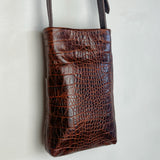 Vahla Mobiltaske – D105 Brown Croco